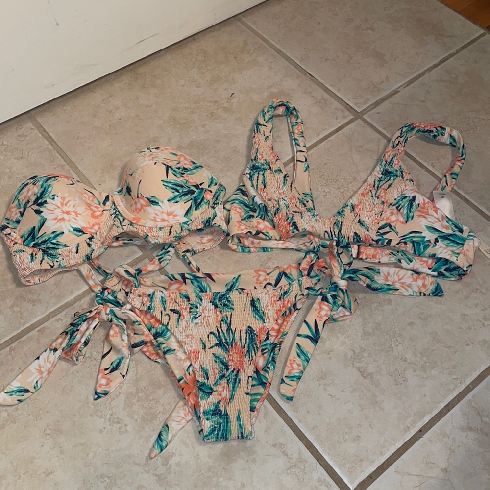 Tori Praver Seafoam Swim set